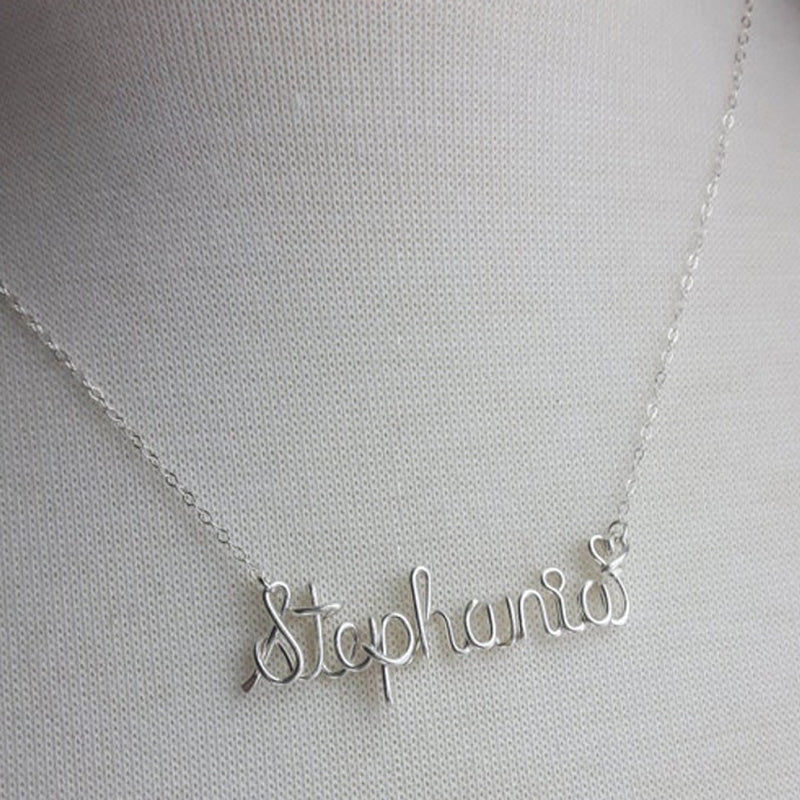 Name Necklace, Valentines Necklace, Custom Necklace, Personalized Name Necklace