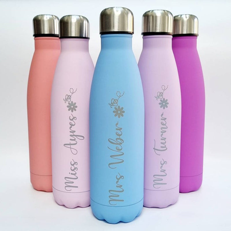 Water Bottles Personalised Engraved 500ml WaterBottle